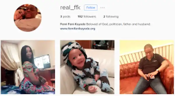 Femi Fani-Kayode joins Instagram